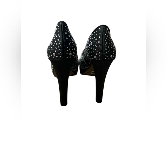 Sky High Vince Camuto Platform Bedazzled Heels Size 7/37 NIB - Picture 4 of 7